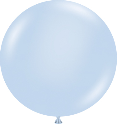 36 Inch Monet Light Blue Latex Balloon 2pk