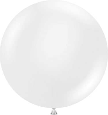 36 Inch Crystal Clear Latex Balloon 2pk