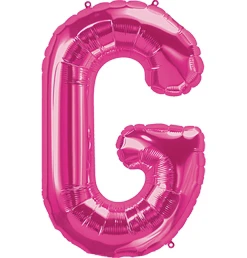 34 Inch Letter G Magenta