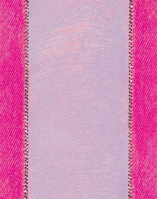 25 yd #9 Satin Edge Fuchsia Fabric Ribbon