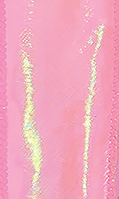 25 yards #9 Prisma Pink Fabric Floral Ribbon
