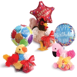 Birthday Crazy Birds Ready Go Gift 10pk