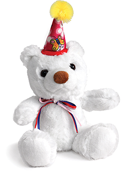 7 Inch Birthday Balloon Bear