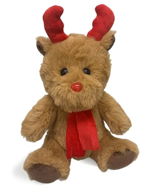 10 Inch Christmas Reindeer Plush