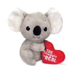 10.5 Inch Love Koala with Heart Plush