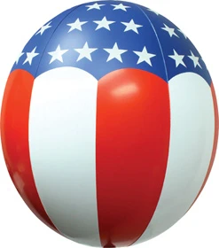 17 Inch Stars & Stripes Balloon Gizmo