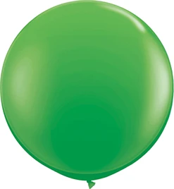 3 Foot Spring Green Latex Balloon 2pk