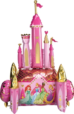 55 Inch Disney Princesses Castle AirWalker® Balloon