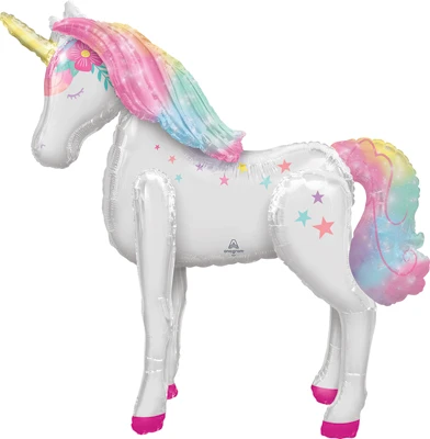 43 Inch AirWalker Enchanted Unicorn Balloon