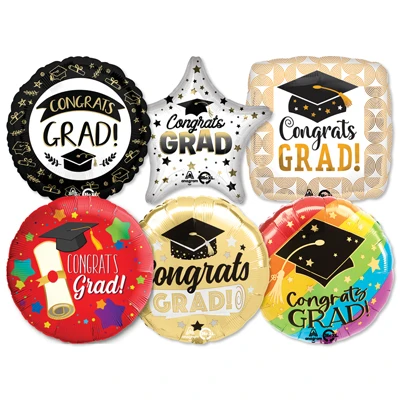 Std Graduation Balloons ProfitPak 25pk