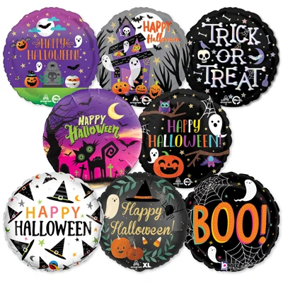 Standard Foil Halloween Balloon Assortment 25pk