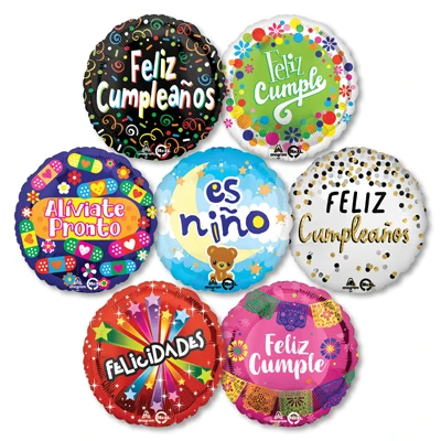 Std Spanish Message Balloon ProfitPak 25 pk