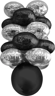 Black & Silver ColorCloud Ceiling Decor Kit