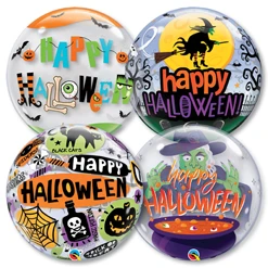 22 Inch Halloween Bubble Balloon Assortment 15pk