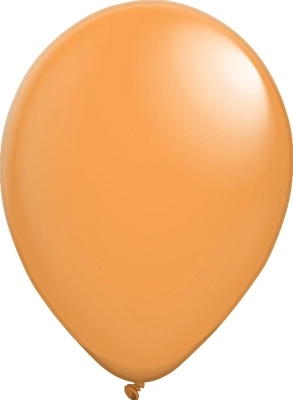 5 Inch Orange Latex Balloons 100pk