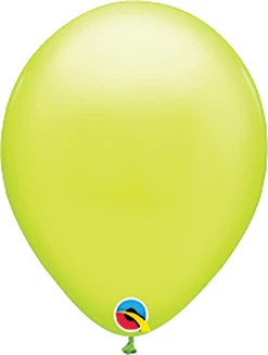 5 Inch Chartreuse Latex Balloons 100pk