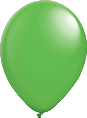 5 Inch Dark Green Latex Balloons 100pk