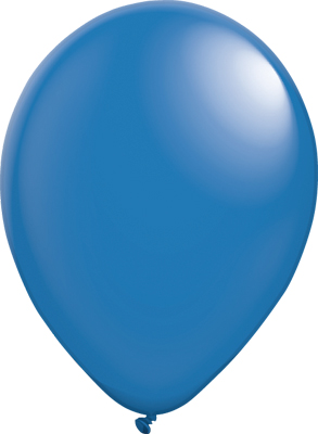 5 Inch Dark Blue Latex Balloon 100pk
