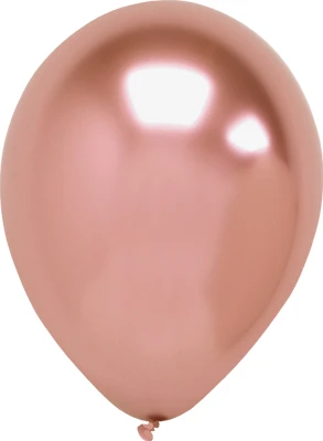 5 Inch HiGloss Rose Gold Latex Balloon 100pk