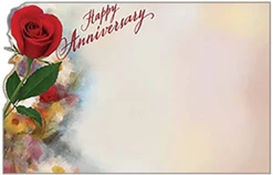 Anniversary Enclosure Cards 50 pk