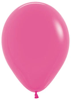 11 Inch Deluxe Fuchsia Latex 100pk