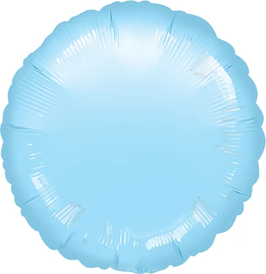 Std Pastel Blue Circle Balloon