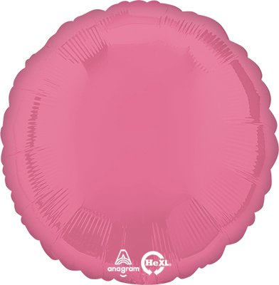 Std Vibrant Pink Circle Balloon