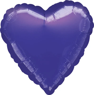 Std Purple Heart Balloon