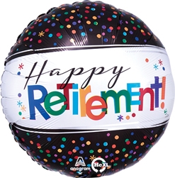 Std Officially Retired Balloon