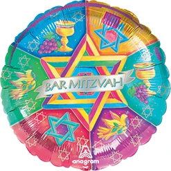 Std Bar Mitzvah Expression Balloon