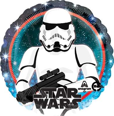 Std Star Wars Galaxy Stormtrooper Balloon