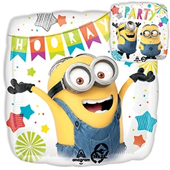 Std Despicable Me Minions Hooray Balloon