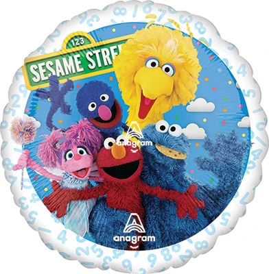 Std Sesame Street Balloon