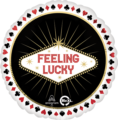 Std Feeling Lucky Casino Balloon