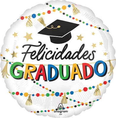 Std Felicidades Graduado Grad Party Balloon