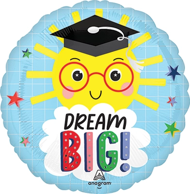 Std Graduation Dream Big Grad Balloon