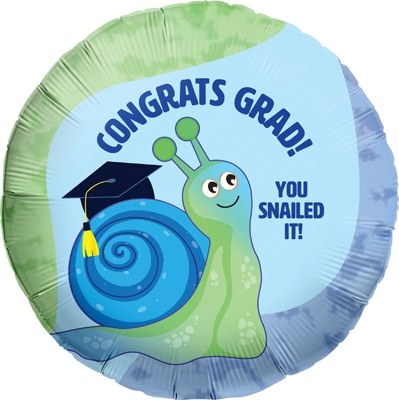 Std Graduation Snailed It Balloon