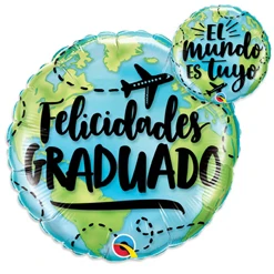 Std Felicidades Graduados Balloon