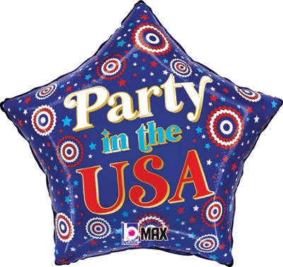 Std USA Party in the USA Balloon