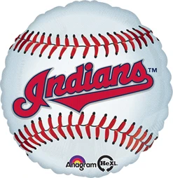 Std MLB Cleveland Indians Balloon