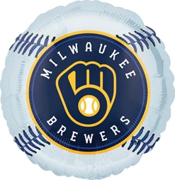 Std MLB Milwaukee Brewers Balloon