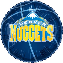 Std NBA Denver Nuggets Balloon