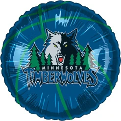 Std NBA Minnesota Timberwolves Balloons