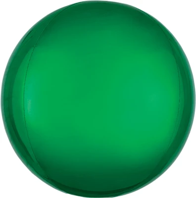 16 Inch Green Orbz Balloon