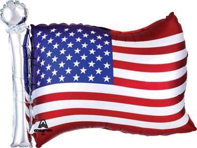 27 Inch American Flag Balloon