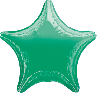 Jumbo Green Star Balloon