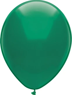 11 Inch Crystal Green Latex Balloon 100pk