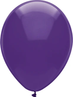 11 Inch Crystal Purple Latex Balloon 100pk