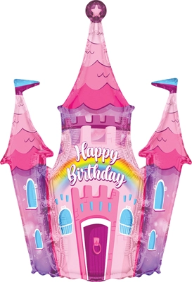 36 Inch Birthday Magical Castle Balloon