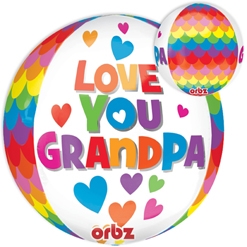 16 Inch Orbz Grandpa Balloon